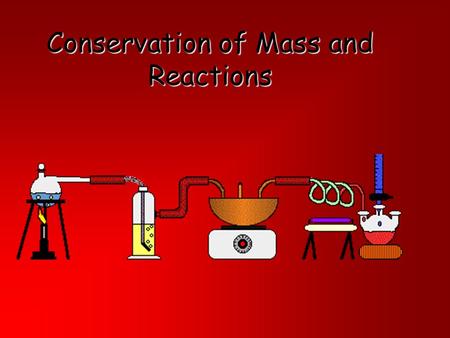 Conservation of Mass and Reactions. Objective 4 TEK 8 The student knows tat changes in matter affect everyday life. (C ) The student is expected to investigate.
