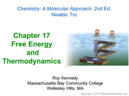 Chapter 17 Free Energy and Thermodynamics