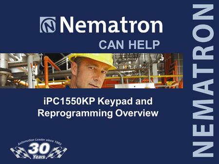 CAN HELP iPC1550KP Keypad and Reprogramming Overview.