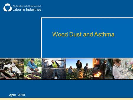 Wood Dust and Asthma April, 2010.