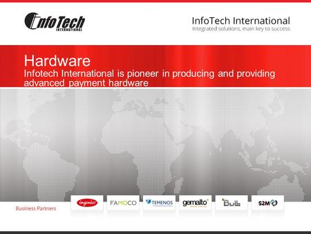 Hardware Infotech International is pioneer in producing and providing advanced payment hardware.