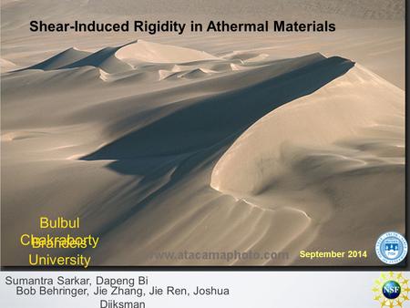 Shear-Induced Rigidity in Athermal Materials