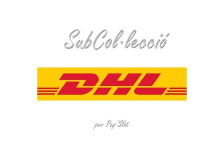 Per Pep’Slot. Jiada Ref. – Arrows A23 – “Special Edition DHL”