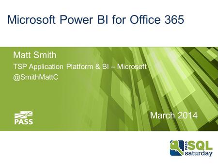 Microsoft Power BI for Office 365