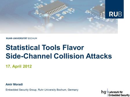 Statistical Tools Flavor Side-Channel Collision Attacks