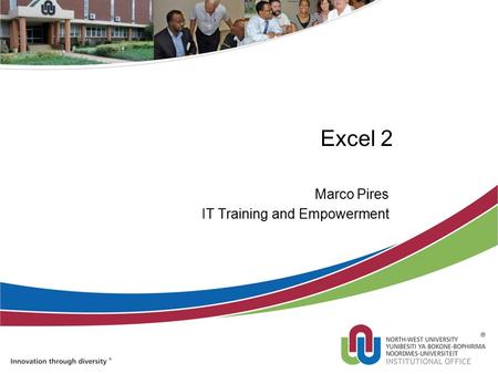Excel 2 Marco Pires IT Training and Empowerment. Formulas Writing Excel formulas is a little different than the way it is done in math class. Excel formulas.
