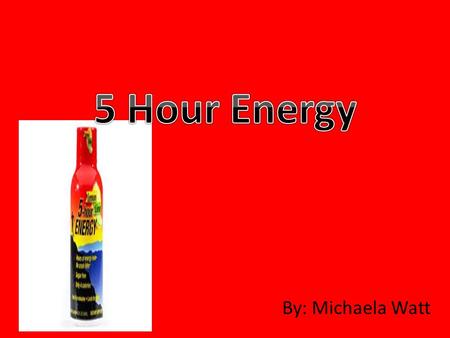 By: Michaela Watt. Production The 5-Hour Energy drink is a popular energy drink that comes in a small 2 oz. container. It contains no net carbs or sugar.