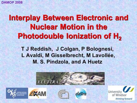 Interplay Between Electronic and Nuclear Motion in the Photodouble Ionization of H 2 T J Reddish, J Colgan, P Bolognesi, L Avaldi, M Gisselbrecht, M Lavollée,