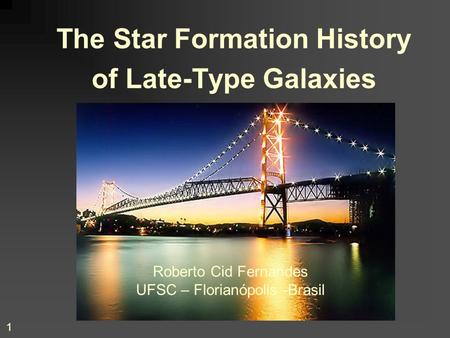 The Star Formation History of Late-Type Galaxies
