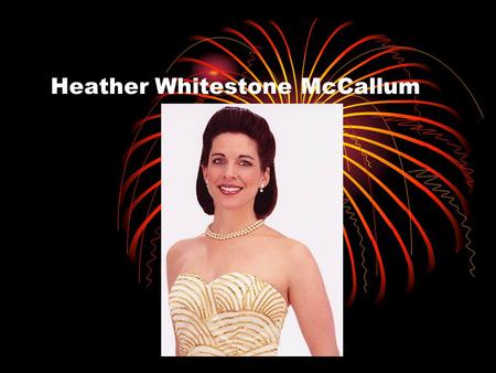 Heather Whitestone McCallum