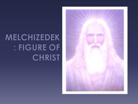 Melchizedek is the first Priest/King mentioned in the Bible in the Old Testament. He is from the city of Salem that later becomes Jerusalem.  There.