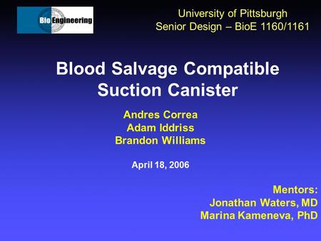 Blood Salvage Compatible Suction Canister