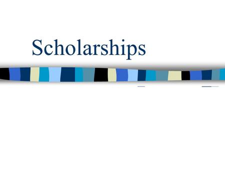 Scholarships. Check your credits Course History : Will show each class you take and the credit you got for it at the end of the semester.