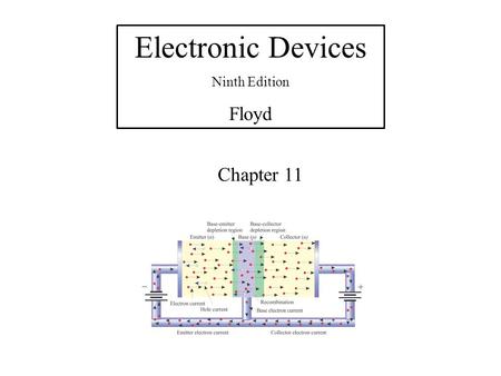 Electronic Devices Ninth Edition Floyd Chapter 11.