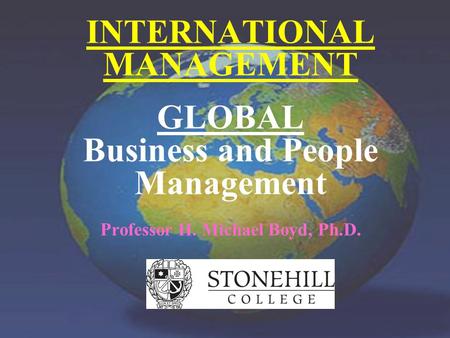 Business and People Management