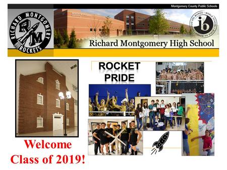 Welcome Class of 2019!. Welcome! Incoming Ninth Grade Course Registration Meeting.