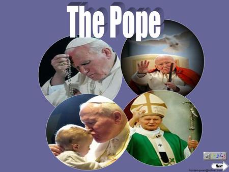 The Pope holdemqueen@hotmail.com.