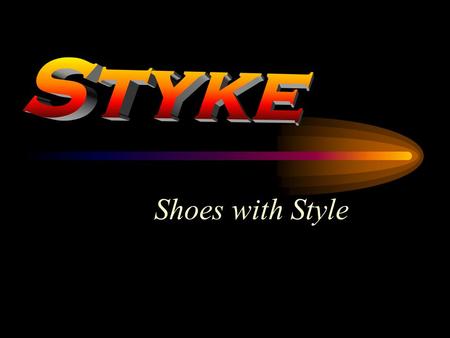 Shoes with Style. Styke – the Company A Major player in Premium Shoes Two manufacturing units in Gurgaon 12% Market Share in Formal Shoes 19% Market Share.
