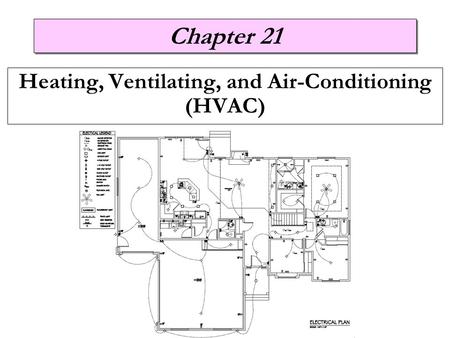 Heating, Ventilating, and Air-Conditioning (HVAC)