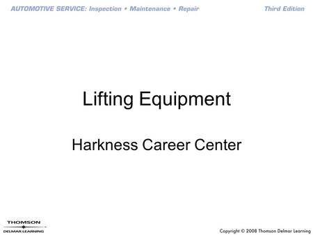 Harkness Career Center