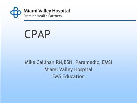Mike Callihan RN,BSN, Paramedic, EMSI