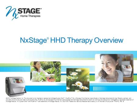 NxStage® HHD Therapy Overview