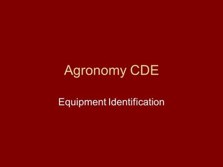 Agronomy CDE Equipment Identification. Choose Correct answer What protection does this offer? A. Hearing protection B. Skin protection C. Ventilation.