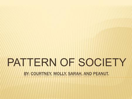 PATTERN OF SOCIETY.  1 st plantations emerged in early settlements of Virginia and Maryland.  Death was an everyday occurrence due to the hard working.
