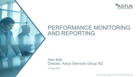 Performance monitoring and reporting
