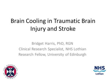Brain Cooling in Traumatic Brain Injury and Stroke