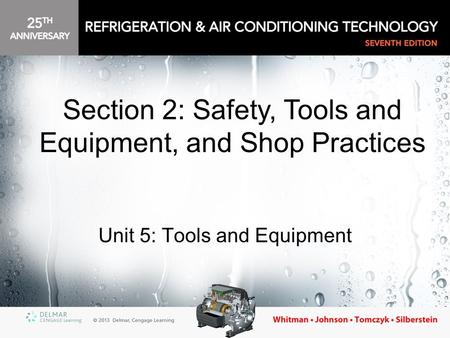Unit 5: Tools and Equipment