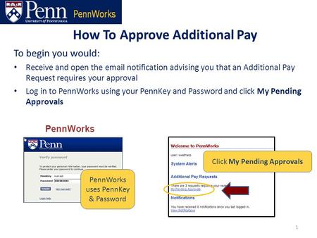 How To Approve Additional Pay 1 To begin you would: Receive and open the email notification advising you that an Additional Pay Request requires your approval.