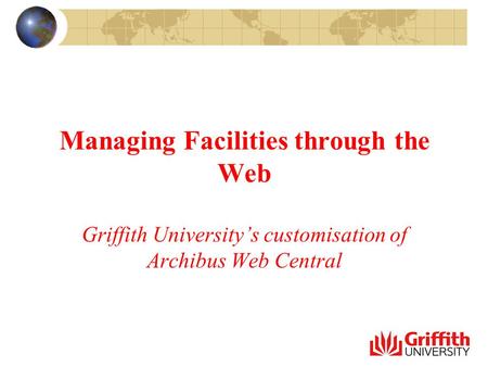 Griffith University Profile
