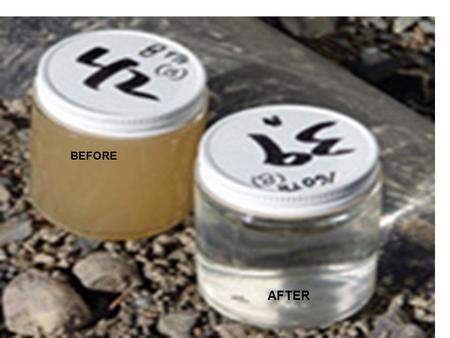 BEFORE AFTER. New Effluent Limitation Guidelines On November 28th, 2008, the EPA issued a proposed regulation which strengthened the existing National.