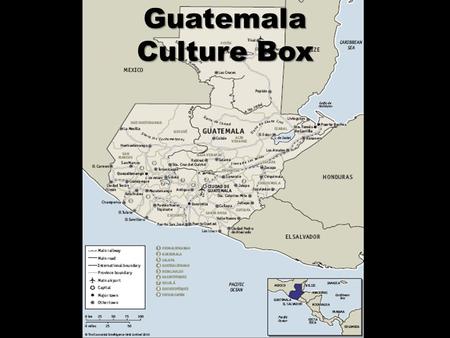 Guatemala Culture Box.