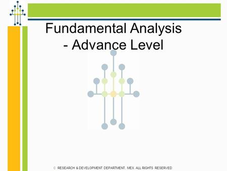 Fundamental Analysis - Advance Level