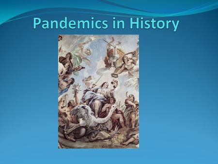 Pandemics in History.