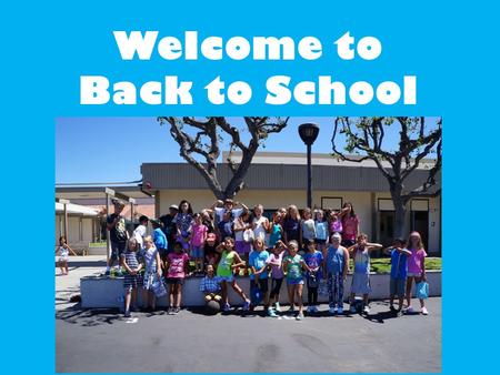Welcome to Back to School Night!. Introductions I grew up in Carlsbad. I went to college at Sonoma State University. I have a 16 th month old son, Landon,