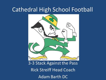 Cathedral High School Football