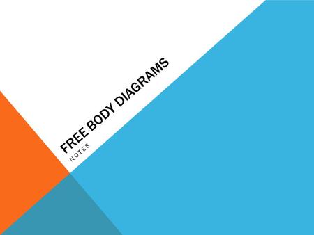 Free Body Diagrams Notes.