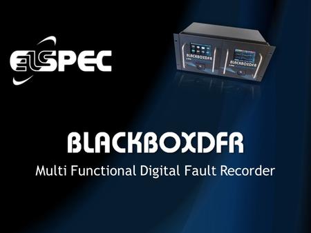 Multi Functional Digital Fault Recorder