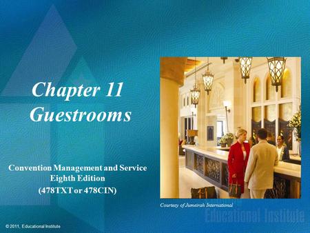 Competencies for Guestrooms