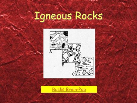 Igneous Rocks Rocks Brain-Pop.