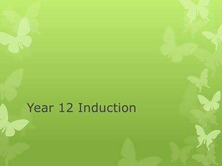Year 12 Induction. WALT…  …you will be doing an activity based on a previous AS Biology ISA  This will be a realistic “taste” of what your year 12 lessons.