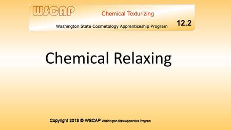 Chemical Relaxing COMMUNICATING FOR SUCCESS