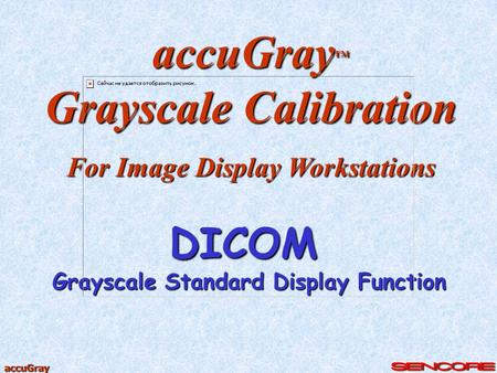 Grayscale Calibration Grayscale Standard Display Function