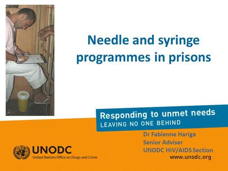 Needle and syringe programmes in prisons