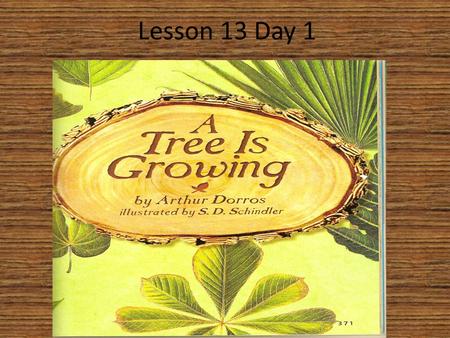 Lesson 13 Day 1. Question of the Day What does your body need in order to stay healthy and keep growing? In order to stay healthy and keep growing, I.
