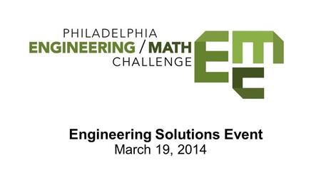 Engineering Solutions Event March 19, 2014. Food Science and Culinary Arts Drexel University Ongoing Research ●Thermal and nonthermal processing of foods.
