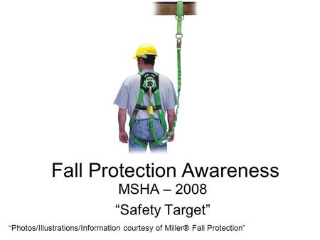 Fall Protection Awareness